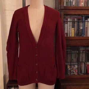 Urban Outfitters BDG red cardigan in XS